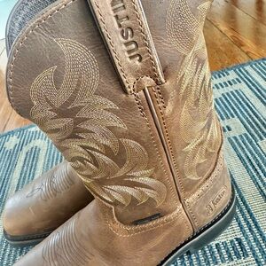 NWT Justin Boots, Composite Toe